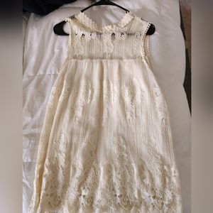 Shein xl off white tank top